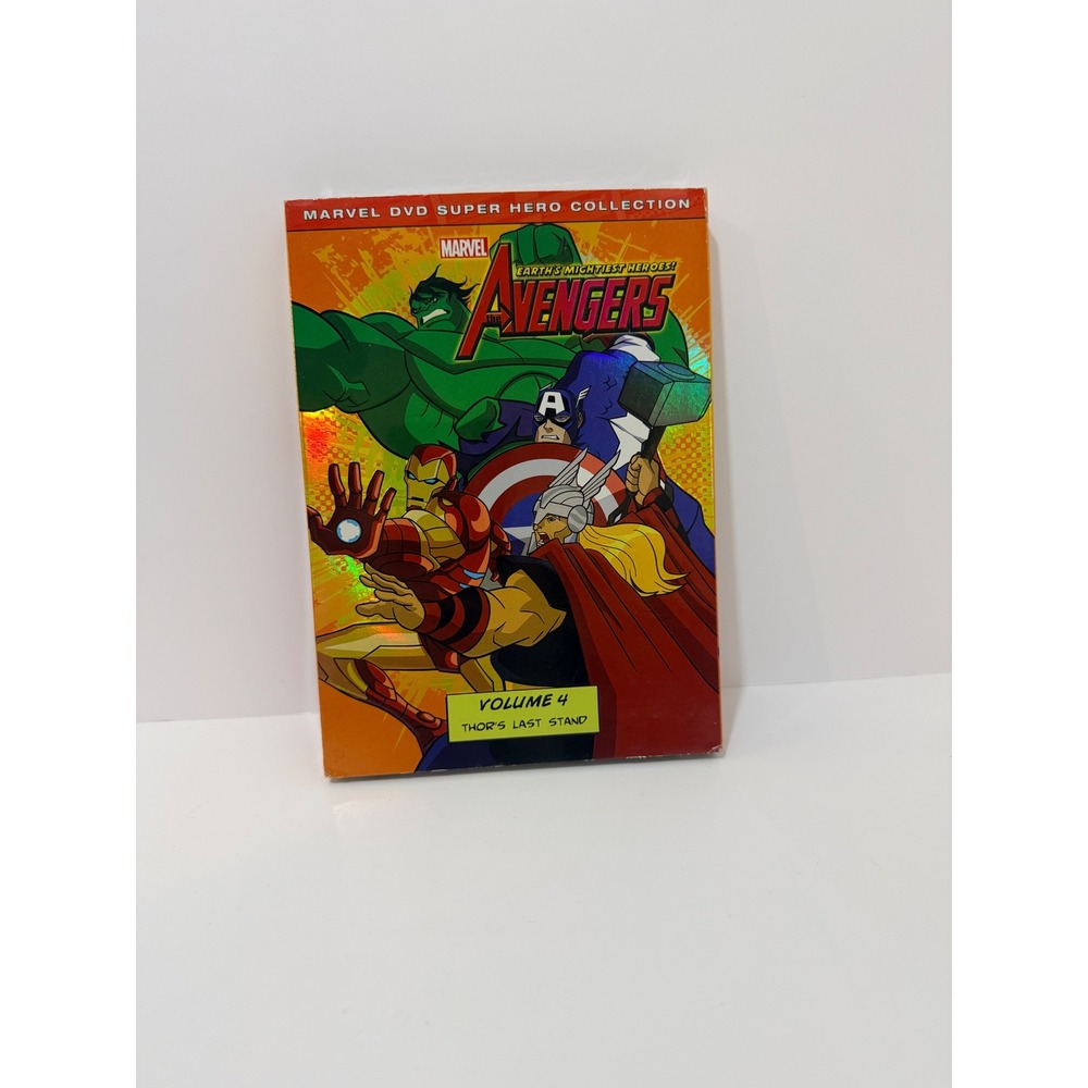 Marvel Avengers Earth's Mightiest Heroes Vol 4 DVD Kids OS Orange New Sealed